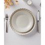 French Perle Groove Collection Accent Plate