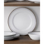 Silver Colonnade 4 Piece Dinner Plate Set, Service for 4