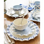 by Laura Johnson Iris Blue 12-PC Dinnerware Set, Service for 4