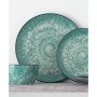 Colorkraft Essence 4 Piece Coupe Dinner Plate Set, 10.5"