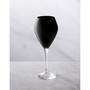 Set of 6 Water Glasses with Clear Stem