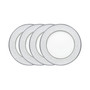 Brocato Set of 4 Bread Butter and Appetizer Plates, Service For 4