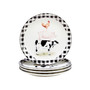 On The Farm Dinner Plate, Set of 4