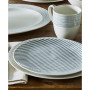 Hammock Stripes Coupe Salad Plates, Set of 4
