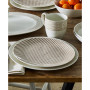 Hammock Stripes Coupe Salad Plates, Set of 4