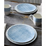 Hammock Stripes Coupe Salad Plates, Set of 4