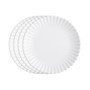 Melamine Patio Luxe Lightweight 11" Dinner Plate  Set/4