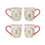 Easter Garden 5.75" Assorted Mugs, Set of 4