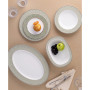 Infinity 4 Piece Salad Plate Set, Service for 4