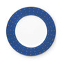 Library Lane Navy 9" Accent Plate