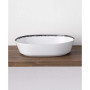 Rill Oval Vegetable Bowl, Service for 1
