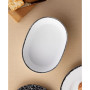 Rill Oval Vegetable Bowl, Service for 1