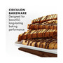 Symmetry Nonstick Chocolate Brown 10" x 15" Cookie Pan