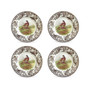 Woodland Pheasant 4 Piece Dinner Plates, Service for 4