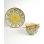 Ella Ramen Bowl and Dinner Bowl Set in Red