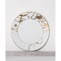 Raptures Gold Set of 4 Dinner Plates, Service For 4