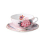 Pink Cuckoo Teacup and Saucer