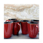 Harland 14 Ounce 6 Piece Luxe and Large Stoneware Dinner Mugs