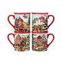 Homestead Christmas 4 Piece Mug Set