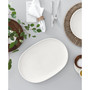 Bone Porcelain Artesano Large Oval Platter