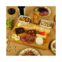Sherborne Large Bamboo Cheese Board Set with 4 Tools and 2 Bowls