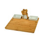 Sherborne Large Bamboo Cheese Board Set with 4 Tools and 2 Bowls