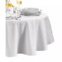 Continental Solid Texture Water and Stain Resistant Tablecloth, 60" x 84" Oval