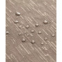 Continental Solid Texture Water and Stain Resistant Tablecloth, 60" x 84" Oval