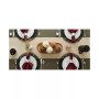 Variegated Fringe Table Runner