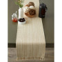 Variegated Fringe Table Runner