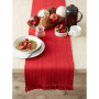 Variegated Fringe Table Runner