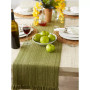 Variegated Fringe Table Runner