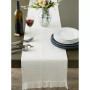 Variegated Fringe Table Runner