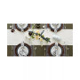 Variegated Fringe Table Runner