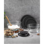 Joyful 4 Piece Glass Mixing Bowls with Lids Set