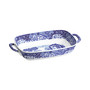 Blue Italian Handled Serving Dish