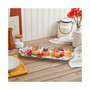 Floral Paisley Serve Tray 15"