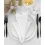 Laurel Solid Texture Water and Stain Resistant Napkins, Set of 4