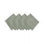 Laurel Solid Texture Water and Stain Resistant Napkins, Set of 4