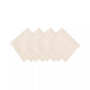 Laurel Solid Texture Water and Stain Resistant Napkins, Set of 4
