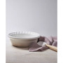 9" Enameled Stoneware Heritage Pie Dish