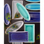Peacock Rectangular Platter