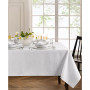 Continental Solid Texture Water and Stain Resistant Tablecloth, 60" x 84"