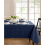 Continental Solid Texture Water and Stain Resistant Tablecloth, 60" x 84"