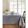 Continental Solid Texture Water and Stain Resistant Tablecloth, 60" x 84"