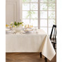 Continental Solid Texture Water and Stain Resistant Tablecloth, 60" x 84"