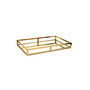 Oblong Mirror Tray with Loop Design