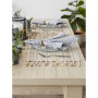 Design Import Stripe with Fringe Placemat, Set of 6