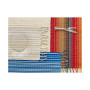Design Import Stripe with Fringe Placemat, Set of 6