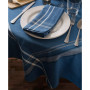 Chambray French Stripe Tablecloth 60" x 84"